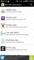 New York Jobs Search الملصق