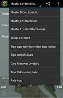 3 Schermata Master Kicau Lovebird