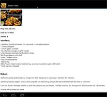 Potato recipes تصوير الشاشة 2