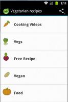 Vegetarian recipes ภาพหน้าจอ 1