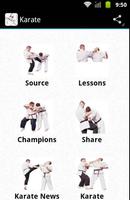 Karate Plakat