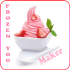 Frozen yogurt maker icon