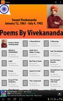 Poems By Vivekananda Affiche