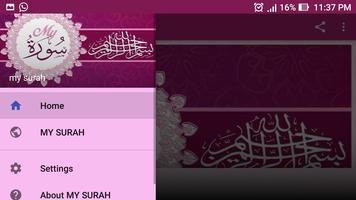 MY SURAH capture d'écran 3