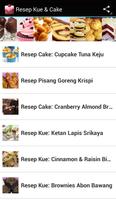 ANEKA RESEP KUE & CAKE LEZAT ポスター