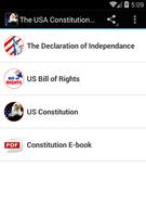 Constitution américaine Audio Affiche