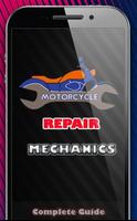 Motorradreparatur - Mechanik Plakat