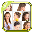 Girls Hairstyle Step by Step icône