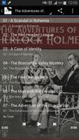 Sherlock Holmes Livres Audio Affiche