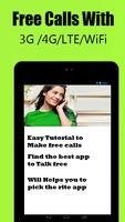 Free Calls Any Where -tutorial syot layar 1