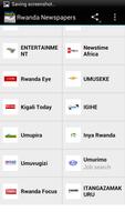 Rwanda Newspapers captura de pantalla 1