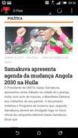 Angola Newspapers capture d'écran 3