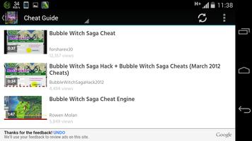New Bubble Witch Saga Guide پوسٹر
