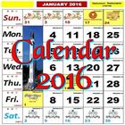 Kalendar 2016 Zeichen
