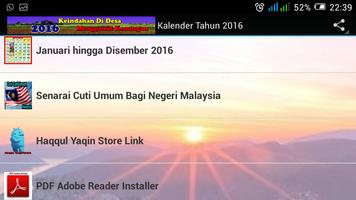 Kalender Tahun 2016 screenshot 1