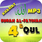Surah Al-Fatihah & 4 Qul icône