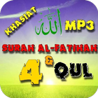 Surah Al-Fatihah & 4 Qul Zeichen