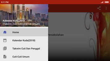Kalendar Kuda{2018)&Takwim Cuti screenshot 1