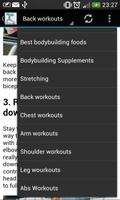 BodyBuilding Workout 스크린샷 2