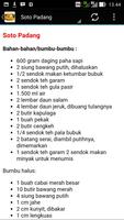 Aneka Resep Masakan Padang स्क्रीनशॉट 3