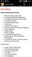 Aneka Resep Masakan Padang screenshot 3