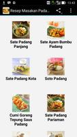 Poster Aneka Resep Masakan Padang