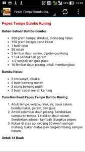 Aneka Resep Tempe imagem de tela 3