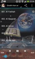 Sheikh Hani Ar Rifai Quran MP3 capture d'écran 1
