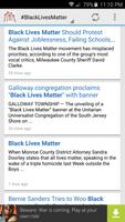 #BlackLivesMatter poster