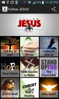 Follow JESUS poster