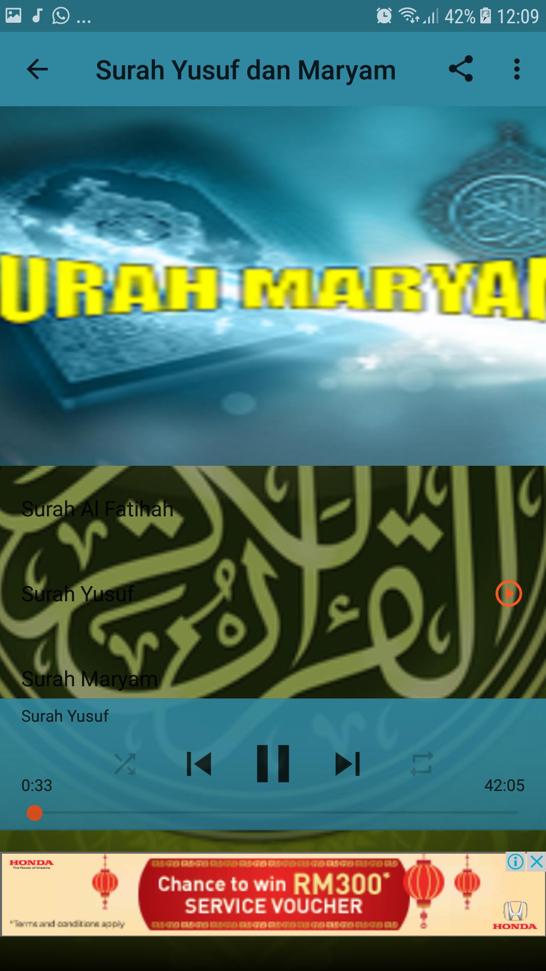 Surah Maryam Mp3 For Android Apk Download