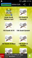 SURAH SURAH HAFAZAN โปสเตอร์