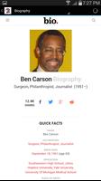 برنامه‌نما Ben Carson for President 2016 عکس از صفحه