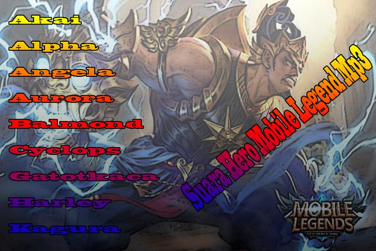 Suara Hero Mobile Legend Mp3 For Android Apk Download