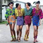 Chic African Fashion Zeichen