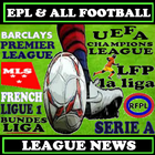 EPL & ALL FOOTBALL LEAGUES icône