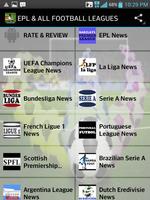 EPL & ALL FOOTBALL LEAGUES Affiche