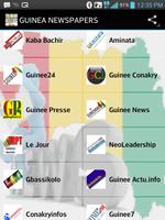 GUINEA NEWSPAPERS โปสเตอร์