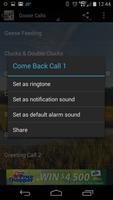 Goose Calls HD capture d'écran 2