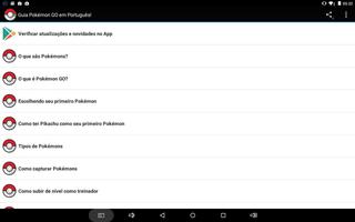 Guia Pokémon GO Brasil screenshot 1
