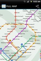 Singapore MRT Map 2015 captura de pantalla 1