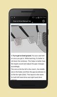 برنامه‌نما How To Drive Manual Car عکس از صفحه