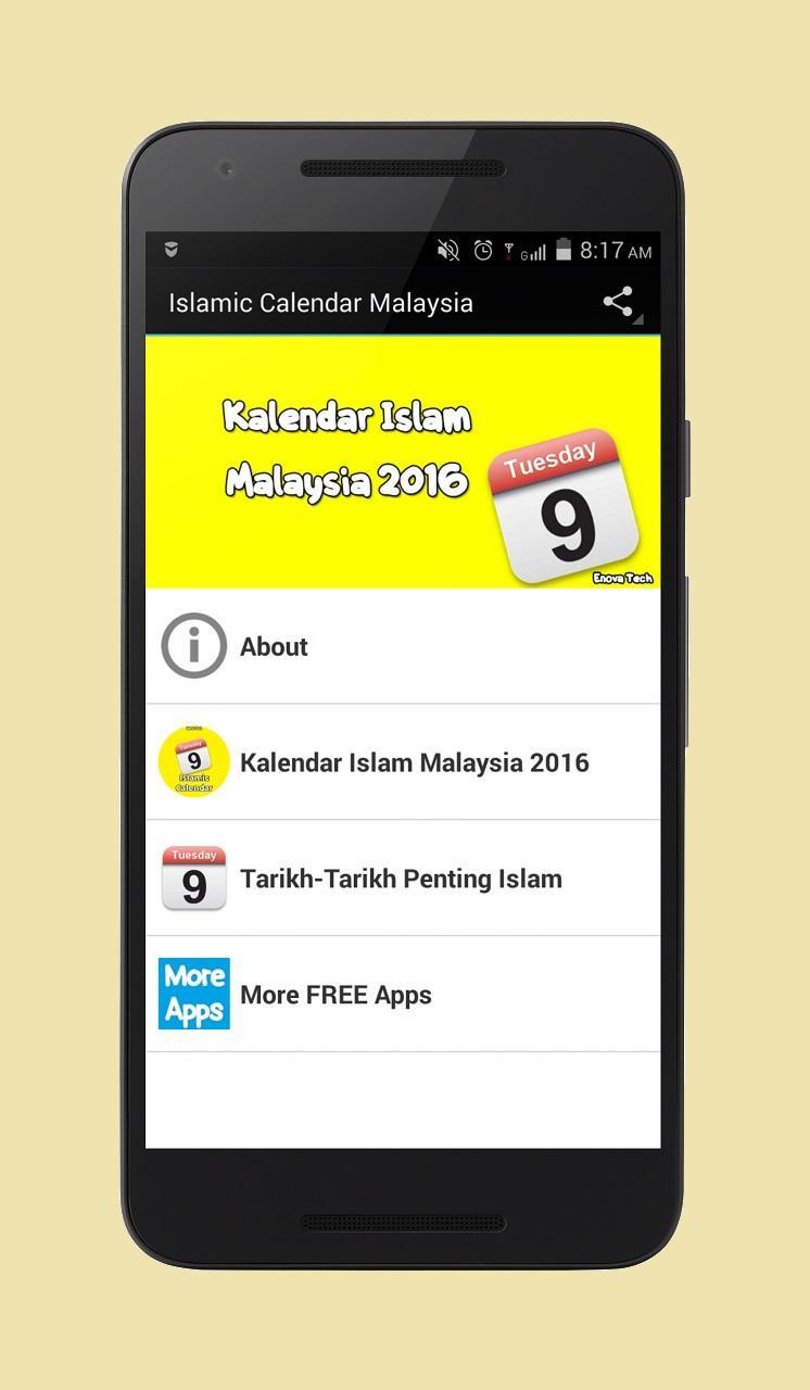 Islamic Calendar Malaysia APK for Android Download