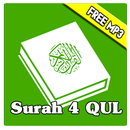 Surah 4 Qul MP3 APK