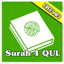 APK Surah 4 Qul MP3