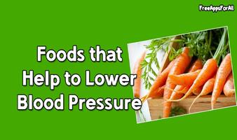 Poster Lower Blood Pressure Foods