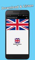 UK National Anthem Plakat