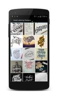 Hand Lettering Designs Cartaz