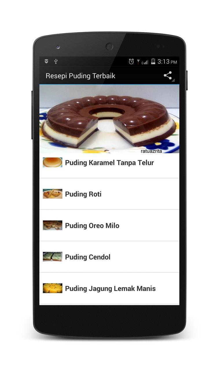 Resepi Puding Terbaik For Android Apk Download