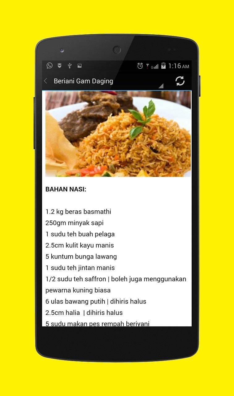 Resepi Nasi Terbaik For Android Apk Download